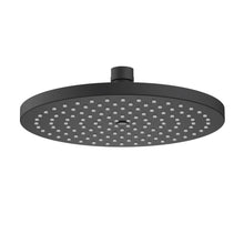 Load image into Gallery viewer, MUZT High Pressure Rain Shower Head - Matt Black Solid Brass Ø200mm Round
