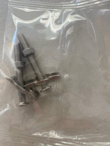 Stainless Steel Toilet Seat Fixing Set