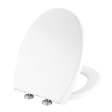 Load image into Gallery viewer, MUZT Deluxe Soft Close Quick Release Toilet Seat - Pearl (Oval Shaped)