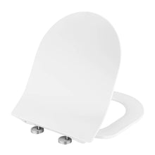 Load image into Gallery viewer, MUZT Deluxe Soft Close Quick Release Toilet Seat - Seashell (Slim Designed D Shaped)